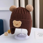 Bear Ear Knit Baby Winter Hat