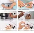 SafeLock™ Magnetic Cabinet Safety Locks (12-Pack)