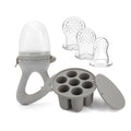 Silicone Fruit Feeder & Mini Freezer Tray Set