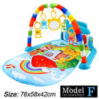 Baby Activity Play Gym & Musical Fitness Mat