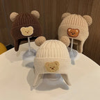 Bear Ear Knit Baby Winter Hat