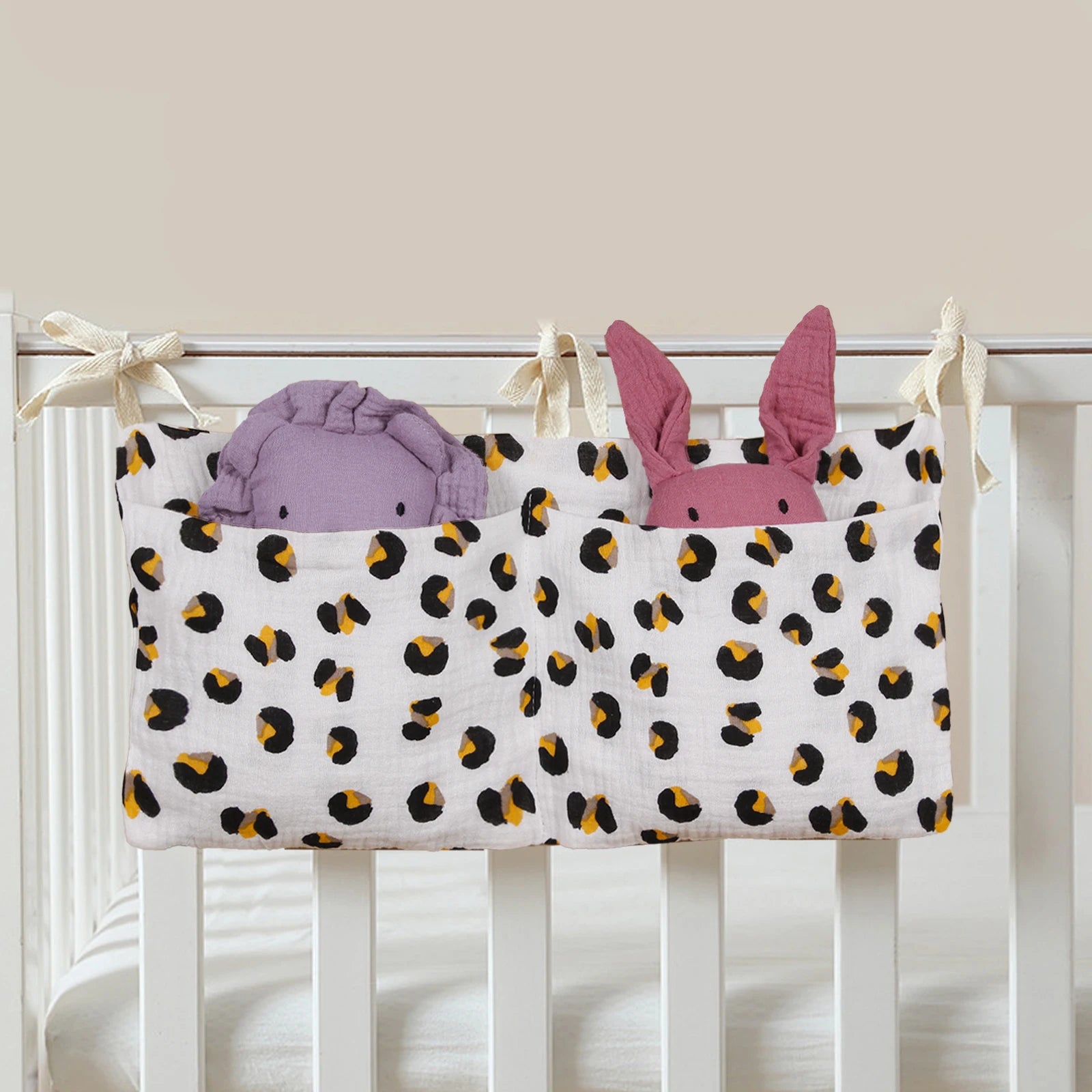 Baby Crib Storage Bag Organizer