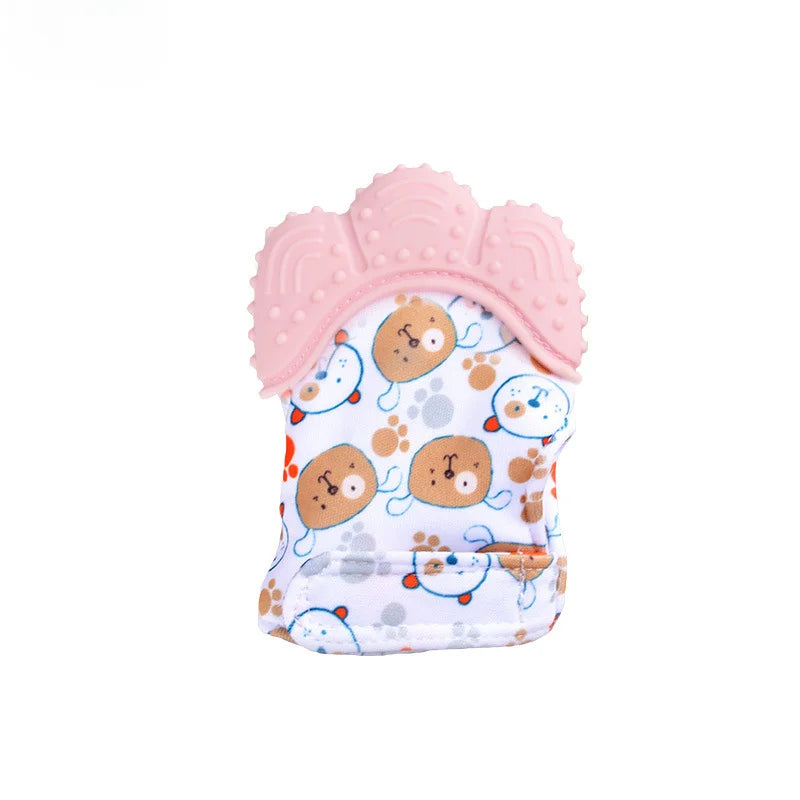 Baby Teething Mitten & Chew Glove