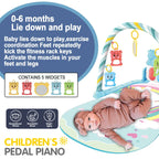 Baby Activity Play Gym & Musical Fitness Mat