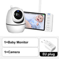 5-Inch Video Baby Monitor with PTZ Camera