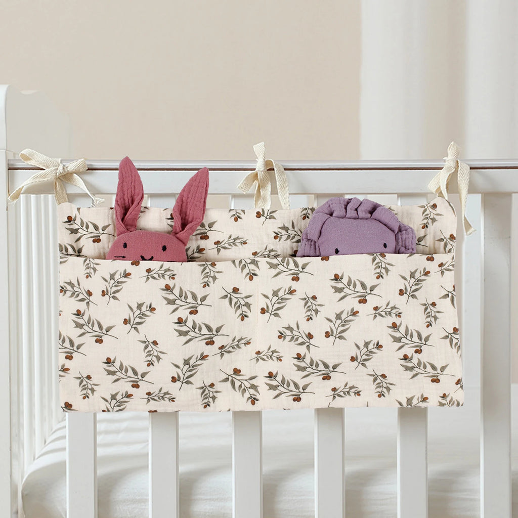 Baby Crib Storage Bag Organizer