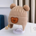 Bear Ear Knit Baby Winter Hat
