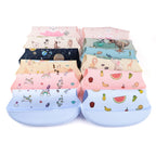 Cute Waterproof Silicone Baby Bib