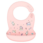 Cute Waterproof Silicone Baby Bib