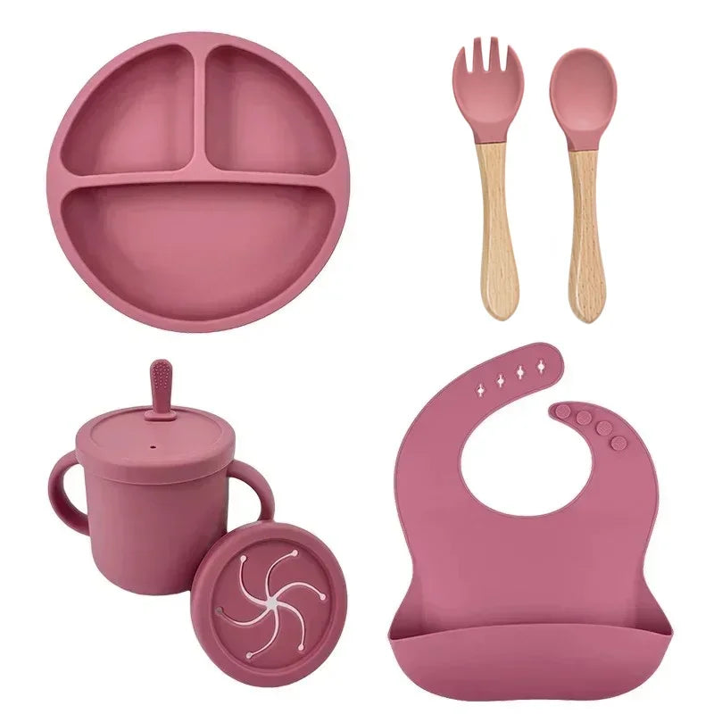 Silicone Baby Feeding Set