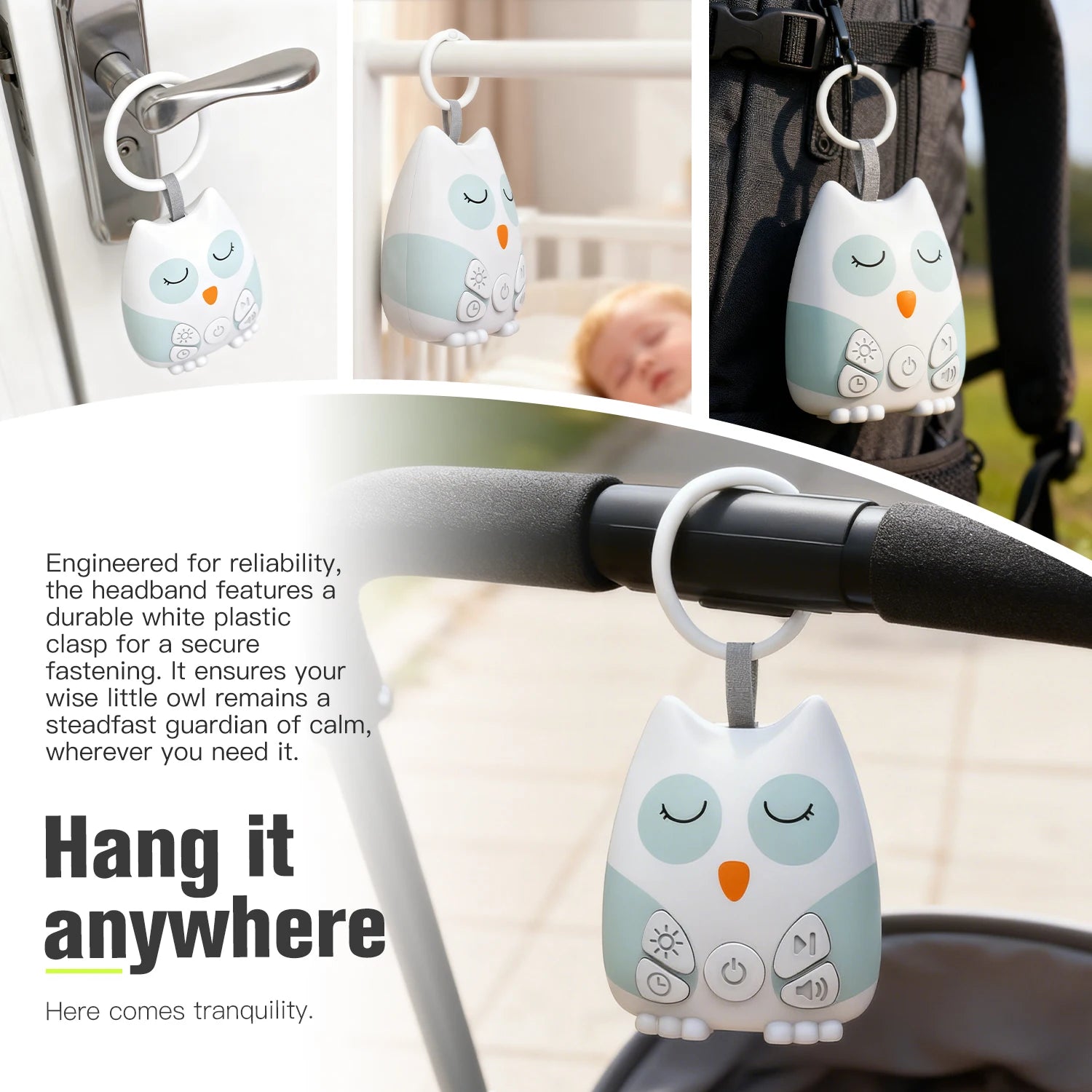 Portable White Noise Baby Sound Machine