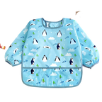 Waterproof Long Sleeve Baby Feeding Bib