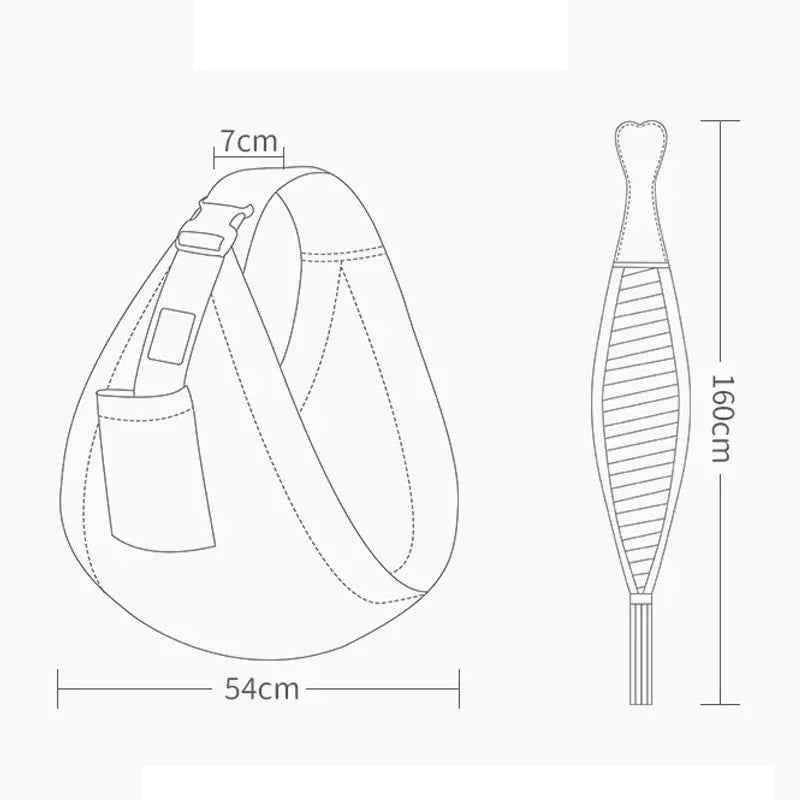 Baby Wrap Sling Carrier & Nursing Cover