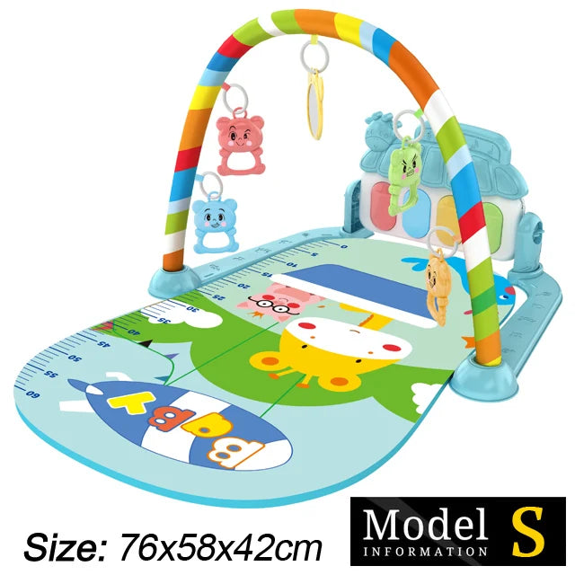 Baby Activity Play Gym & Musical Fitness Mat