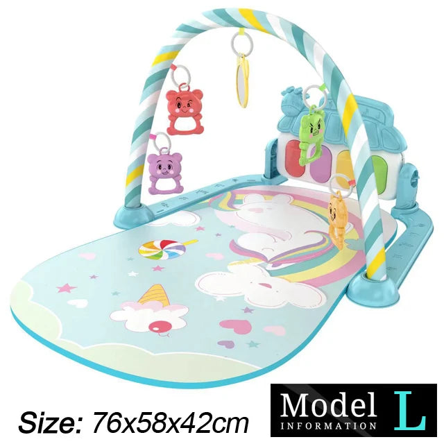 Baby Activity Play Gym & Musical Fitness Mat