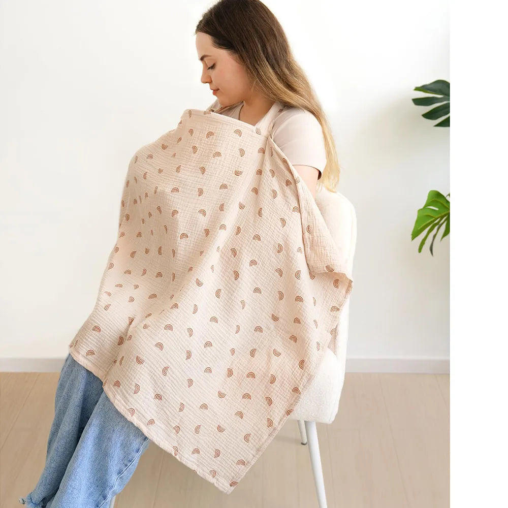 Muslin Nursing Cover for Breastfeeding