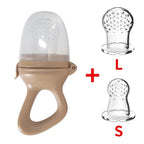 Silicone Fruit Feeder & Mini Freezer Tray Set