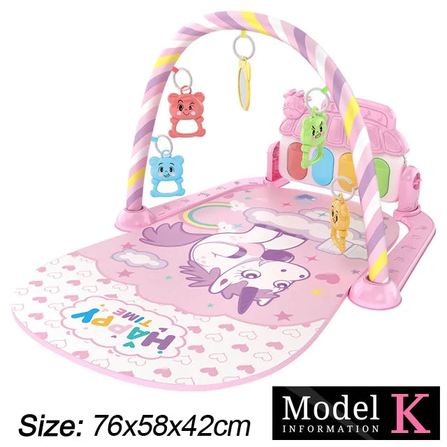 Baby Activity Play Gym & Musical Fitness Mat