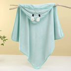 Hooded Baby Bath Towel & Swaddle Blanket