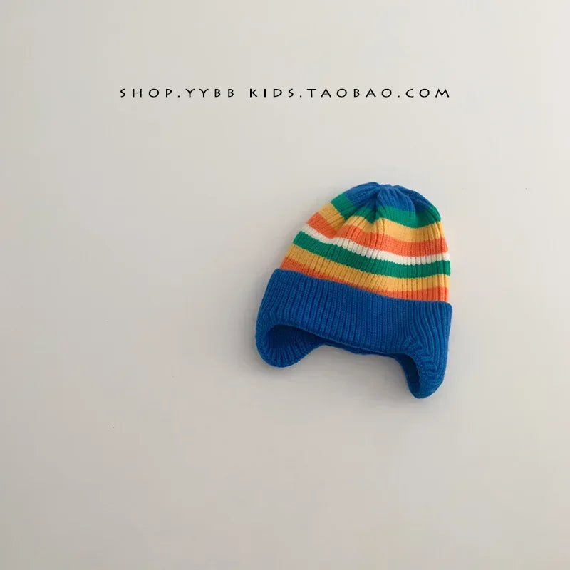 Bear Ear Knit Baby Winter Hat
