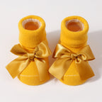 Bow Accent Baby Ankle Socks