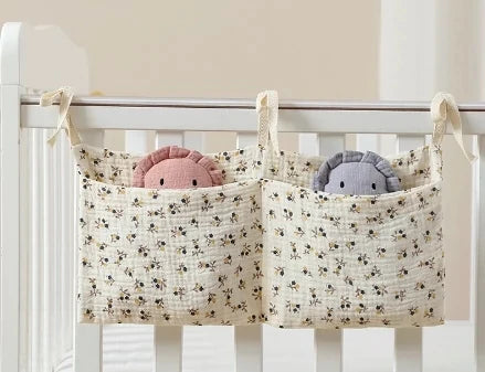 Baby Crib Storage Bag Organizer