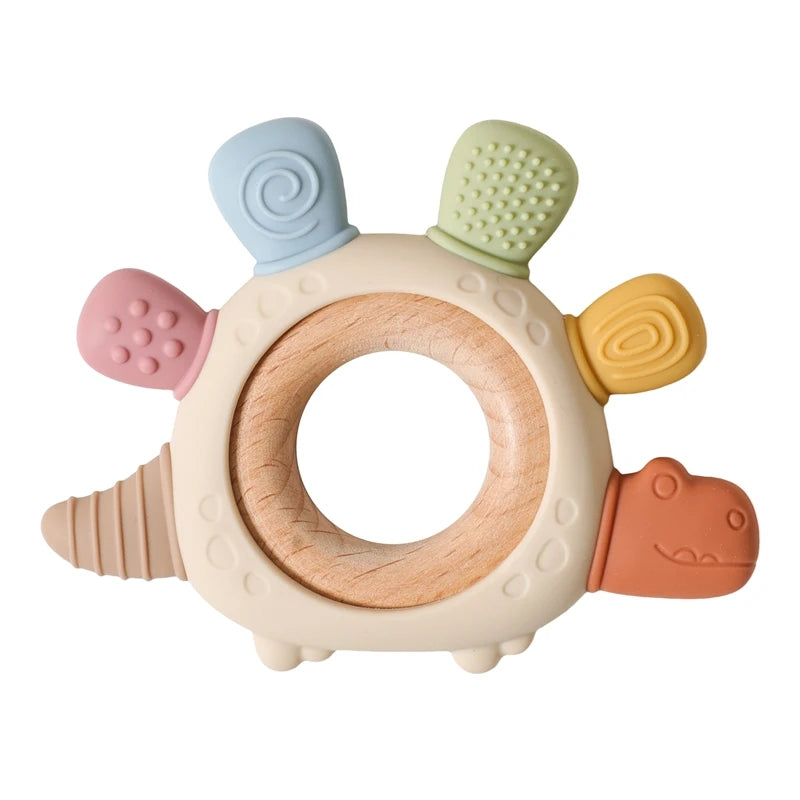 Silicone Baby Teether Ring