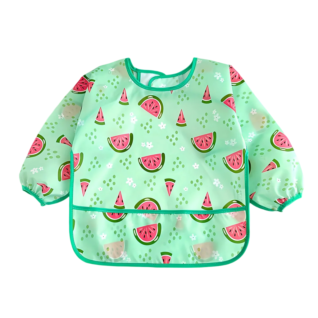 Waterproof Long Sleeve Baby Feeding Bib