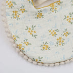 3-Piece Floral Baby Bib & Headband Set