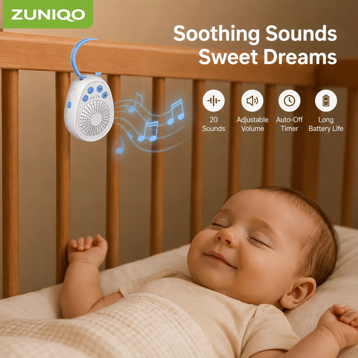 Portable White Noise Sleep Machine