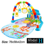 Baby Activity Play Gym & Musical Fitness Mat