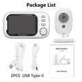 3.5" Wireless Baby Monitor with Camera