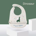Cute Waterproof Silicone Baby Bib
