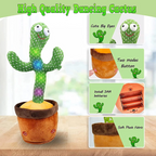 Dancing & Talking Cactus Plush Toy