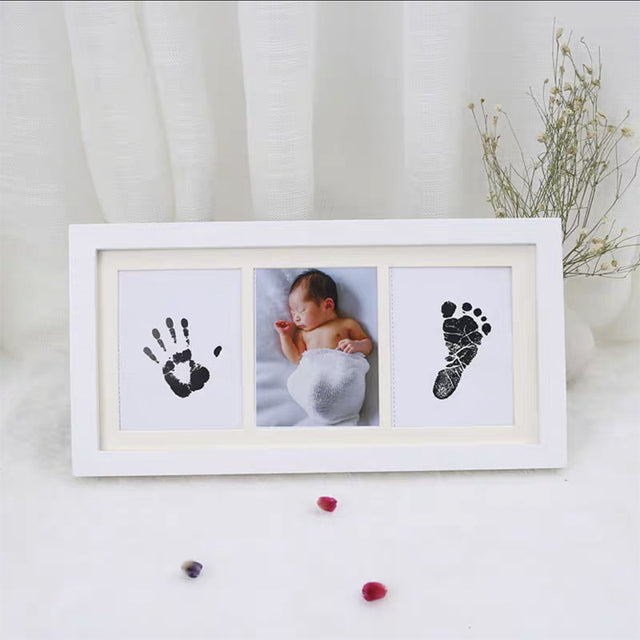 Baby Handprint & Footprint Photo Frame Kit