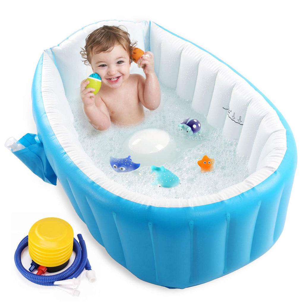 Inflatable Baby Bathtub with Air Pump