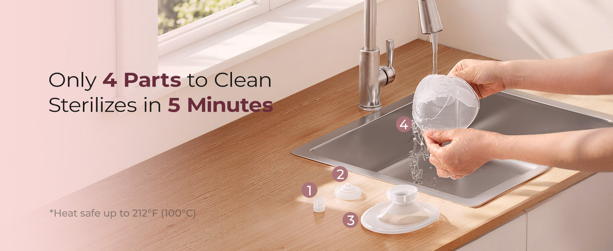 Momcozy M5™ Hands-Free App-Controlled Wearable Breast Pump (2-Pack)