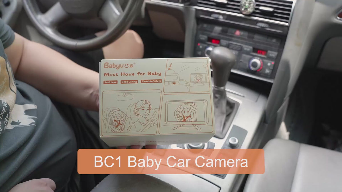 Babyvue™ HD Baby Car Camera Monitor