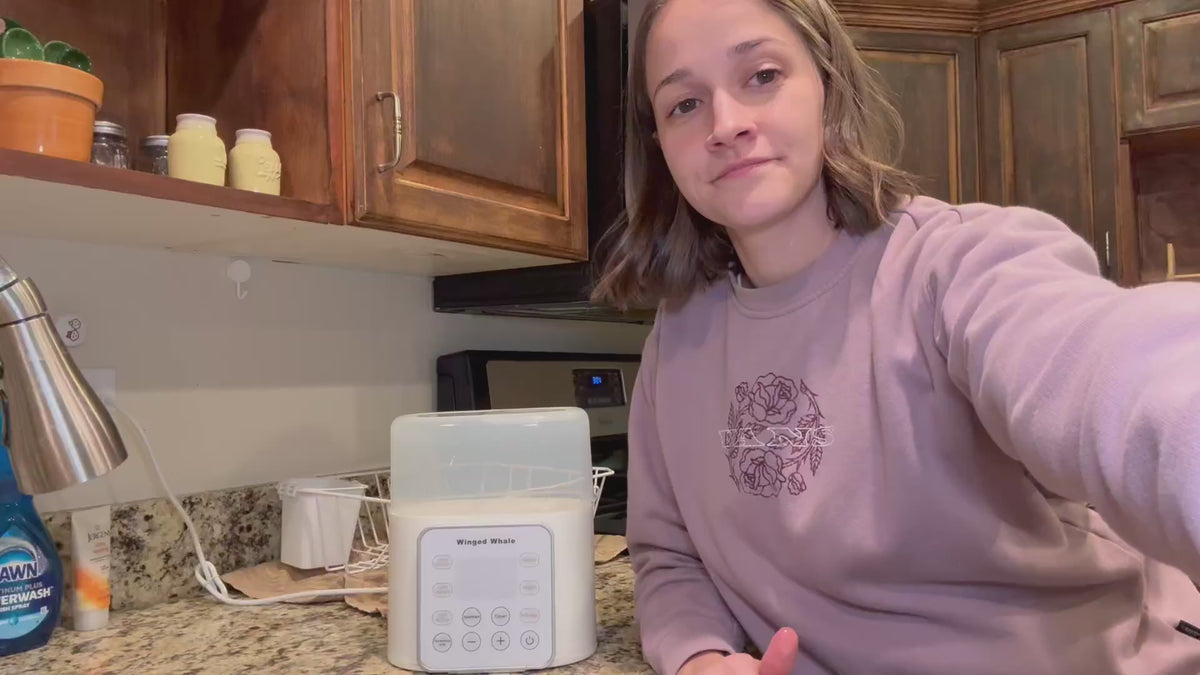 WarmNest™ 13-in-1 Smart Baby Bottle Warmer