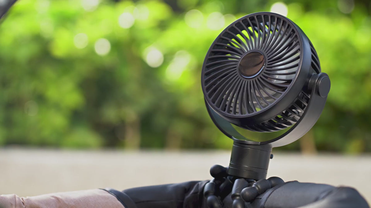 CoolBreeze™ Portable Stroller Fan with LED Display